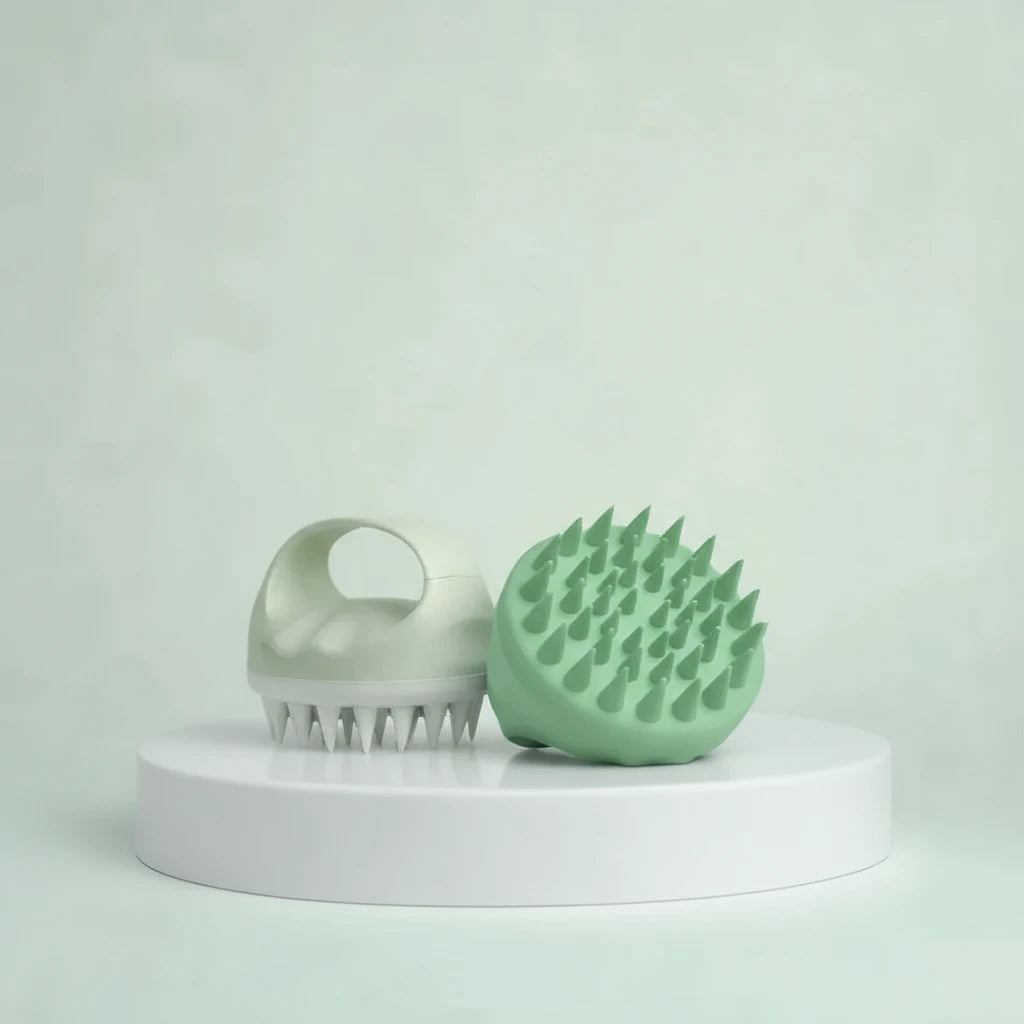 SILICONE SCALP MASSAGER